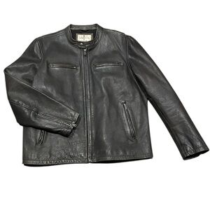 Wilson Vintage USA Leather‎ Motorcycle Jacket Coat